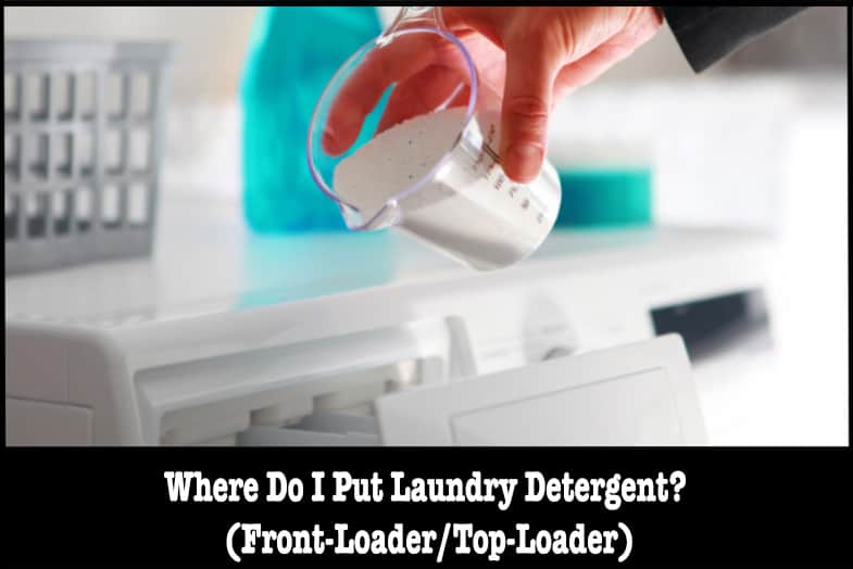 do i put laundry detergent