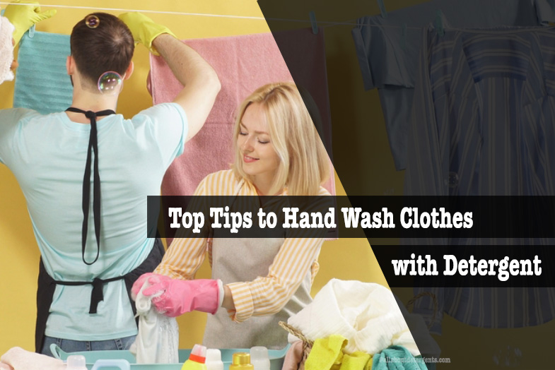 tips to hand wash clothes